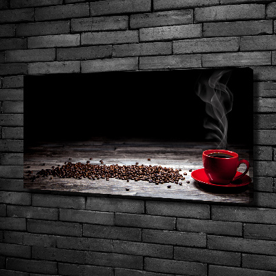 Canvas wall art Aromatic coffee