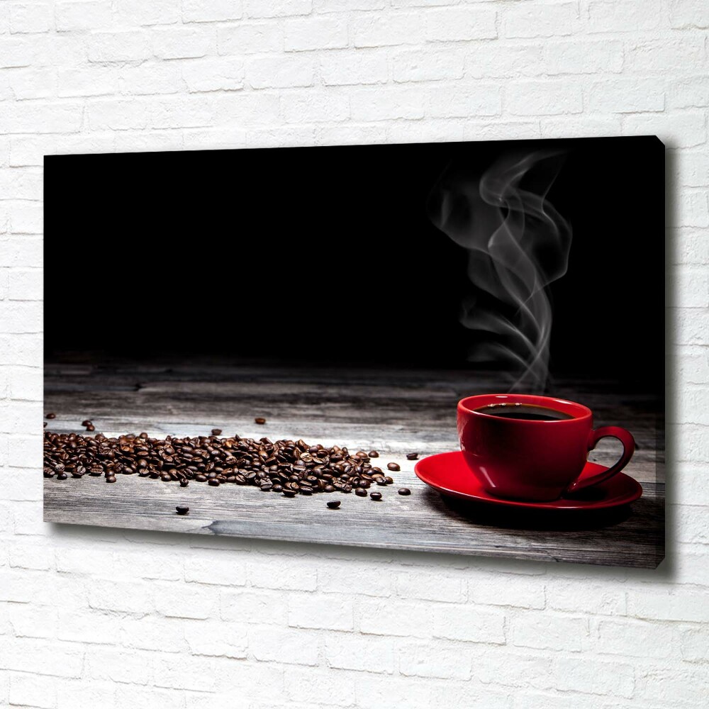 Canvas wall art Aromatic coffee