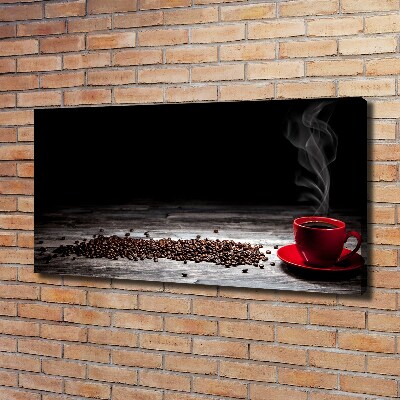 Canvas wall art Aromatic coffee