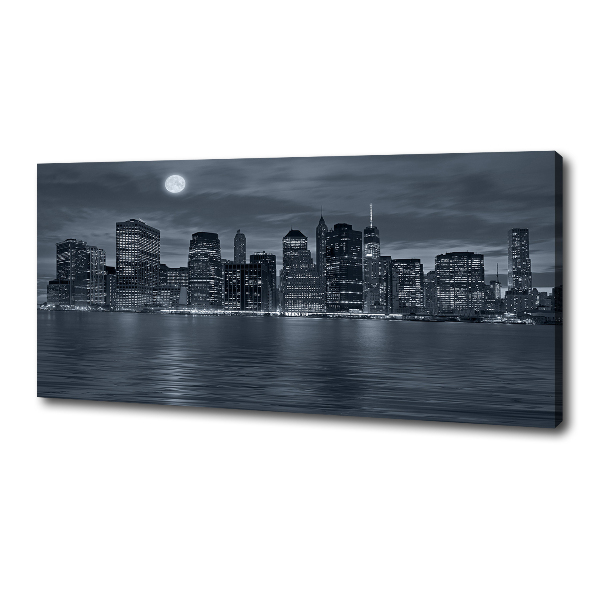 Canvas wall art New York at night