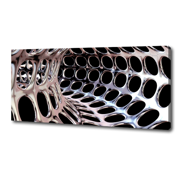 Canvas wall art Metal tunnel