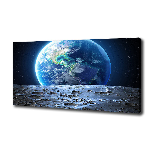 Canvas wall art Planet Earth