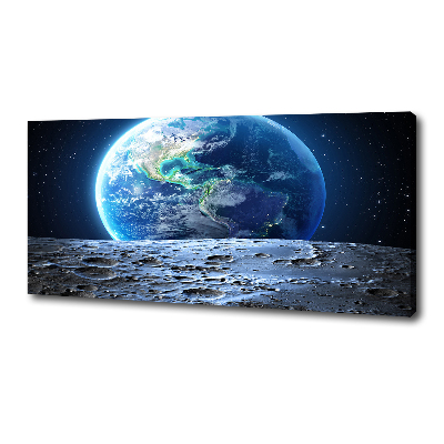 Canvas wall art Planet Earth