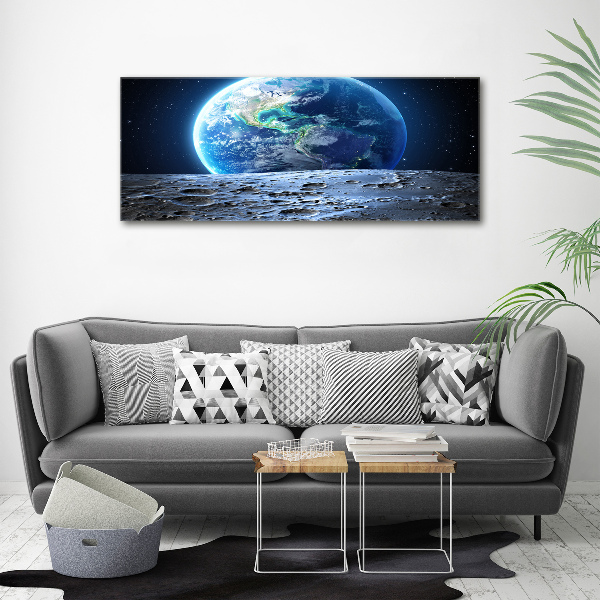 Canvas wall art Planet Earth