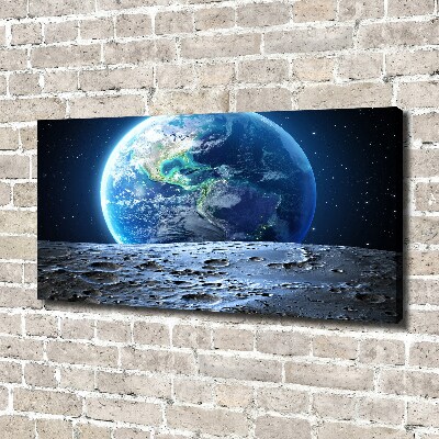 Canvas wall art Planet Earth