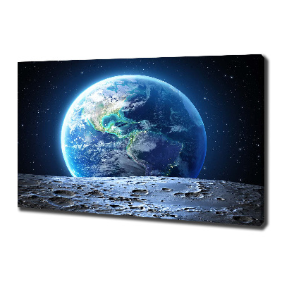 Canvas wall art Planet Earth