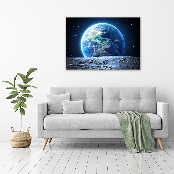 Canvas wall art Planet Earth