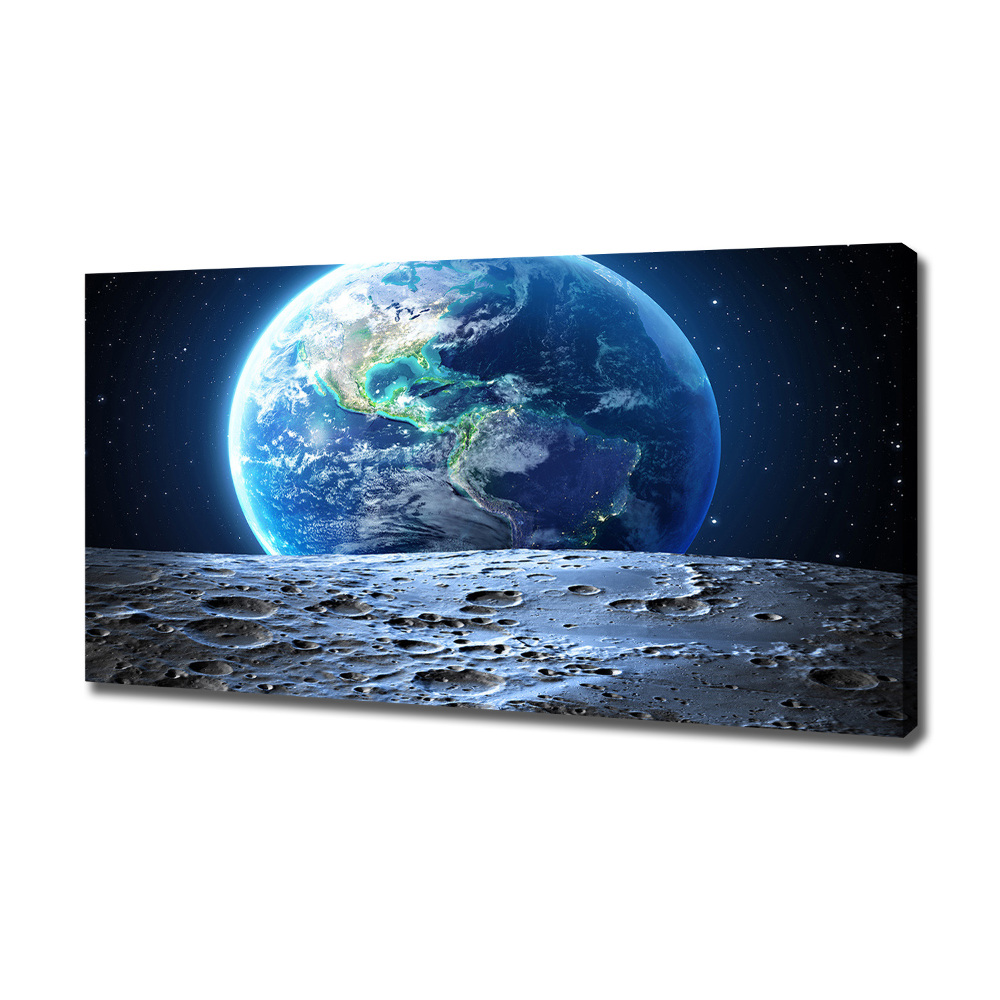 Canvas wall art Planet Earth