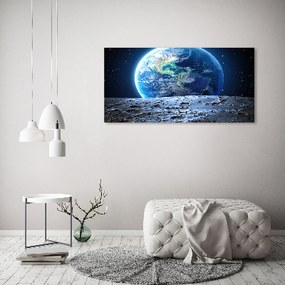 Canvas wall art Planet Earth