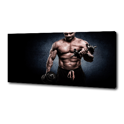 Canvas wall art Muscle structure