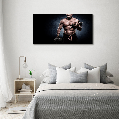 Canvas wall art Muscle structure