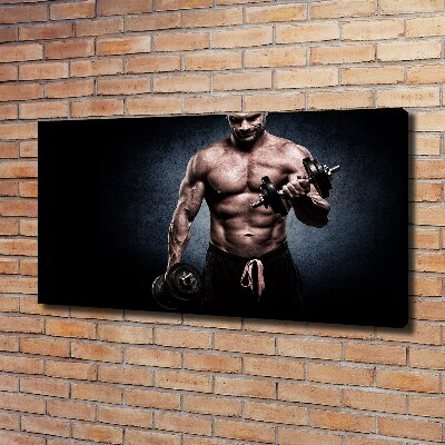 Canvas wall art Muscle structure