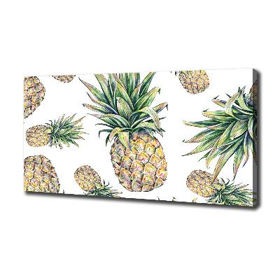 Canvas wall art Pineapple