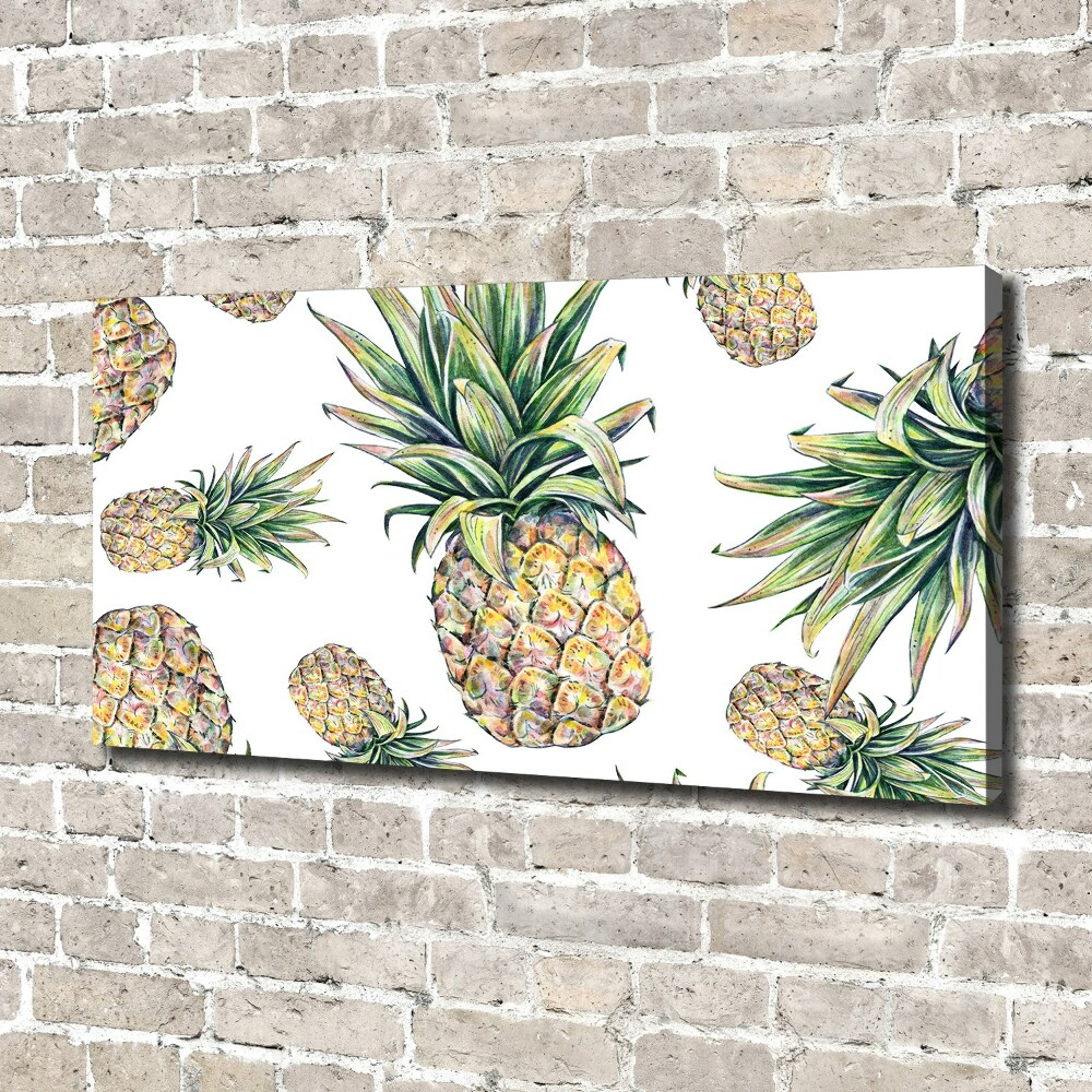 Canvas wall art Pineapple