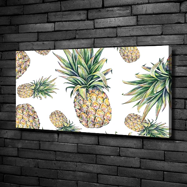 Canvas wall art Pineapple