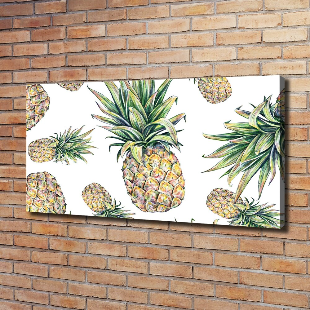 Canvas wall art Pineapple