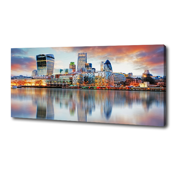 Canvas wall art Panorama of London