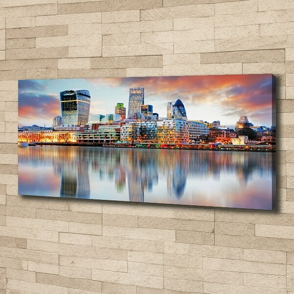 Canvas wall art Panorama of London