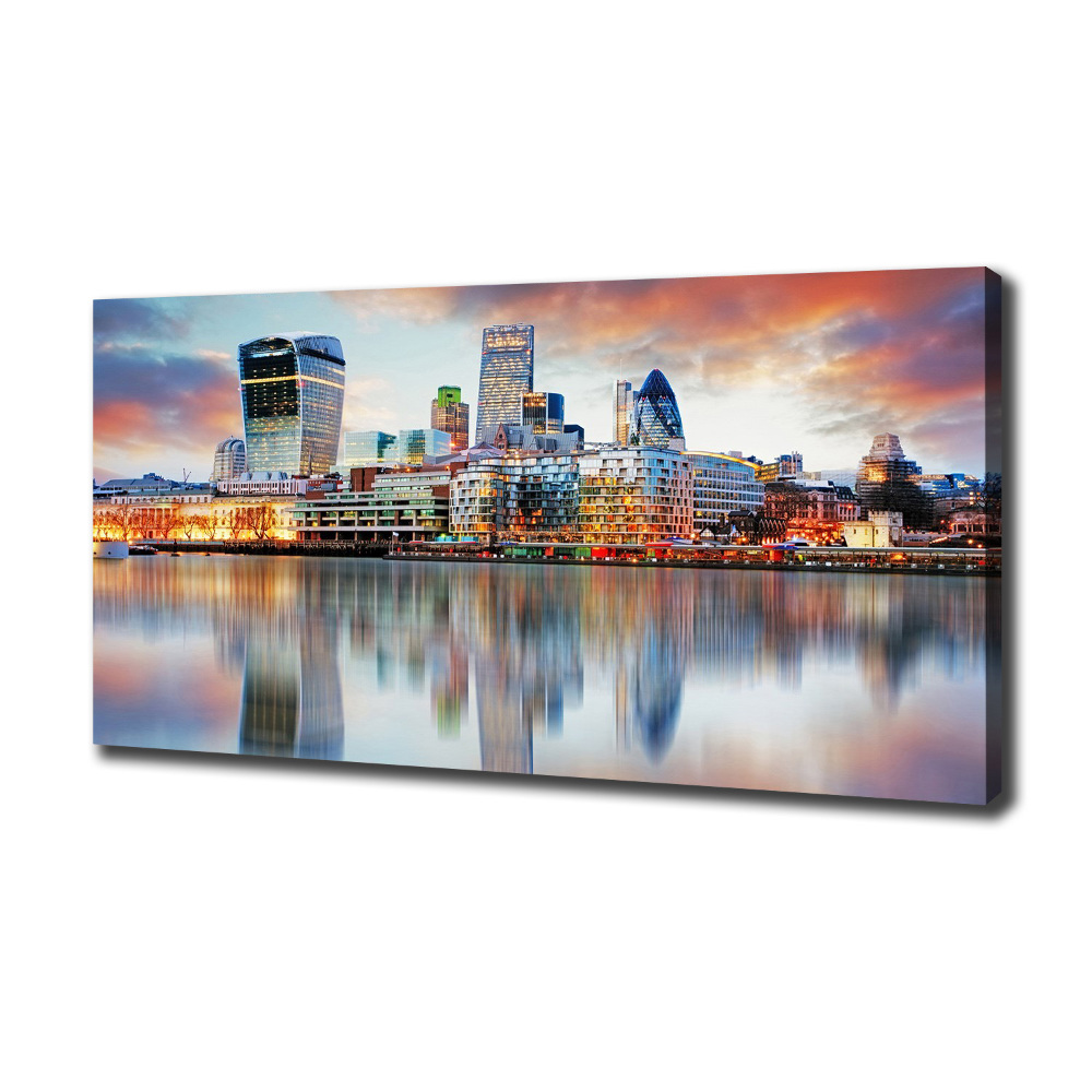 Canvas wall art Panorama of London