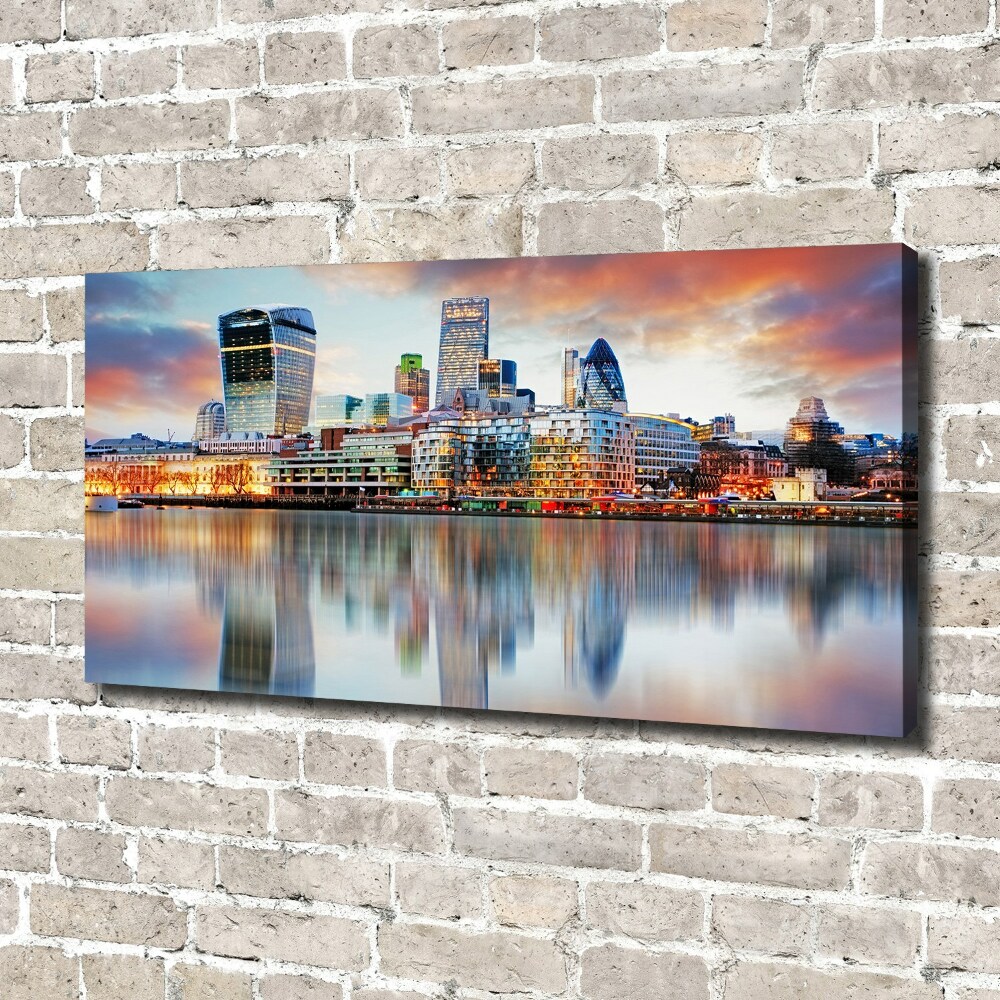 Canvas wall art Panorama of London