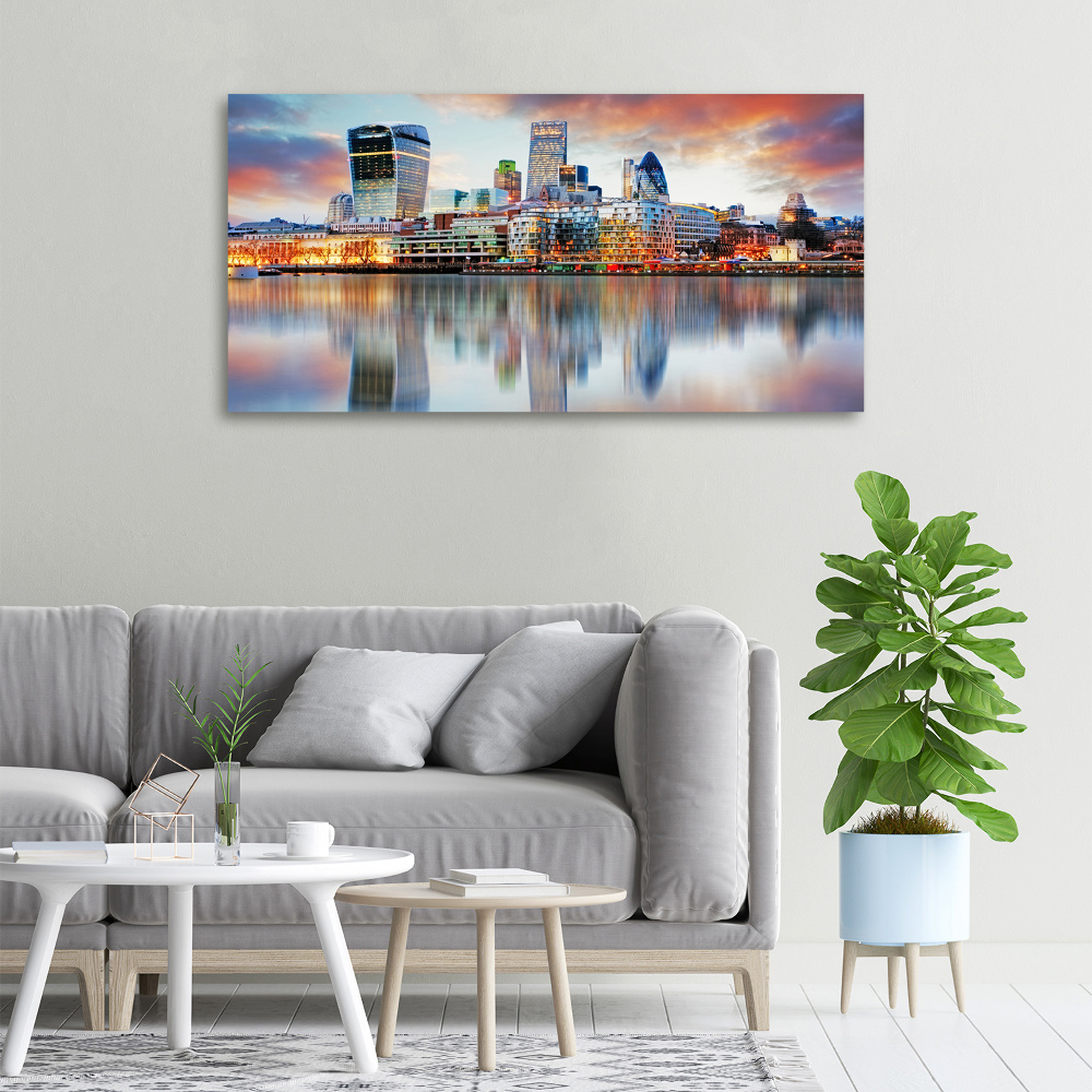 Canvas wall art Panorama of London