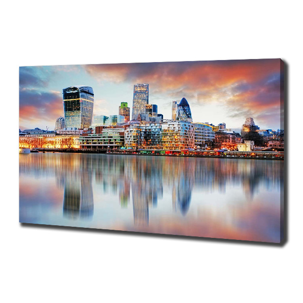 Canvas wall art Panorama of London