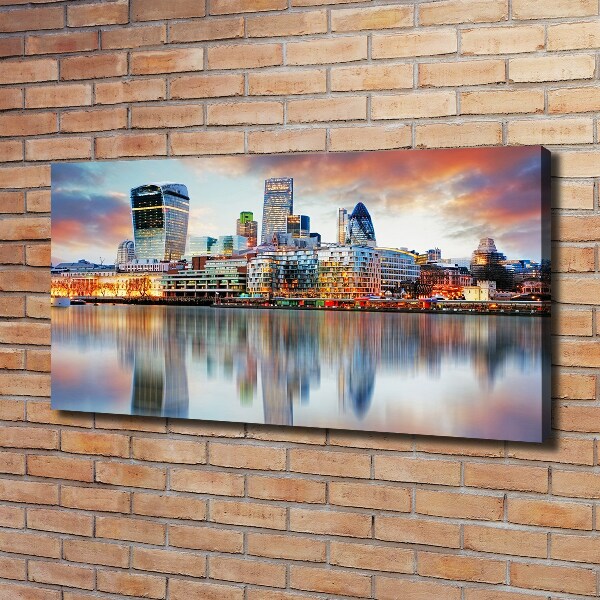 Canvas wall art Panorama of London