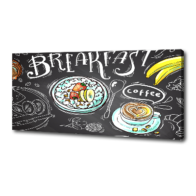 Canvas wall art Breakfast