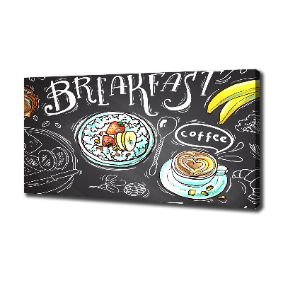 Canvas wall art Breakfast