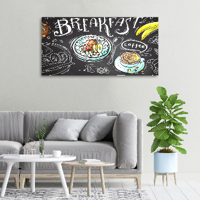 Canvas wall art Breakfast