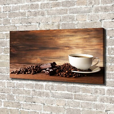 Canvas wall art Coffee and chocolate