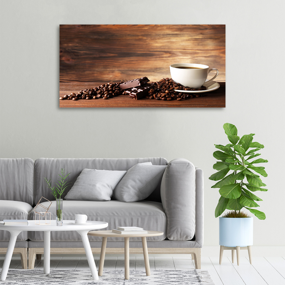 Canvas wall art Coffee and chocolate