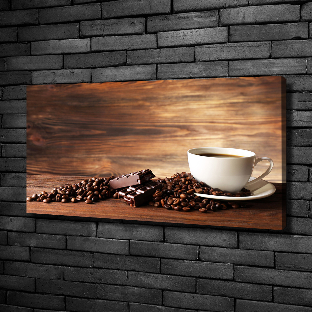 Canvas wall art Coffee and chocolate