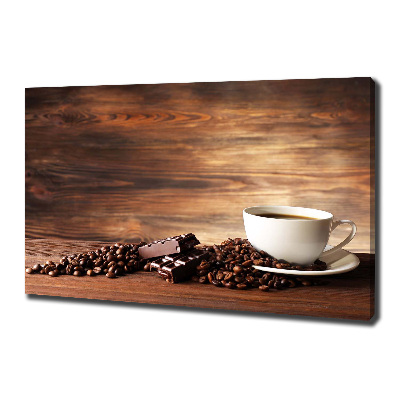 Canvas wall art Coffee and chocolate