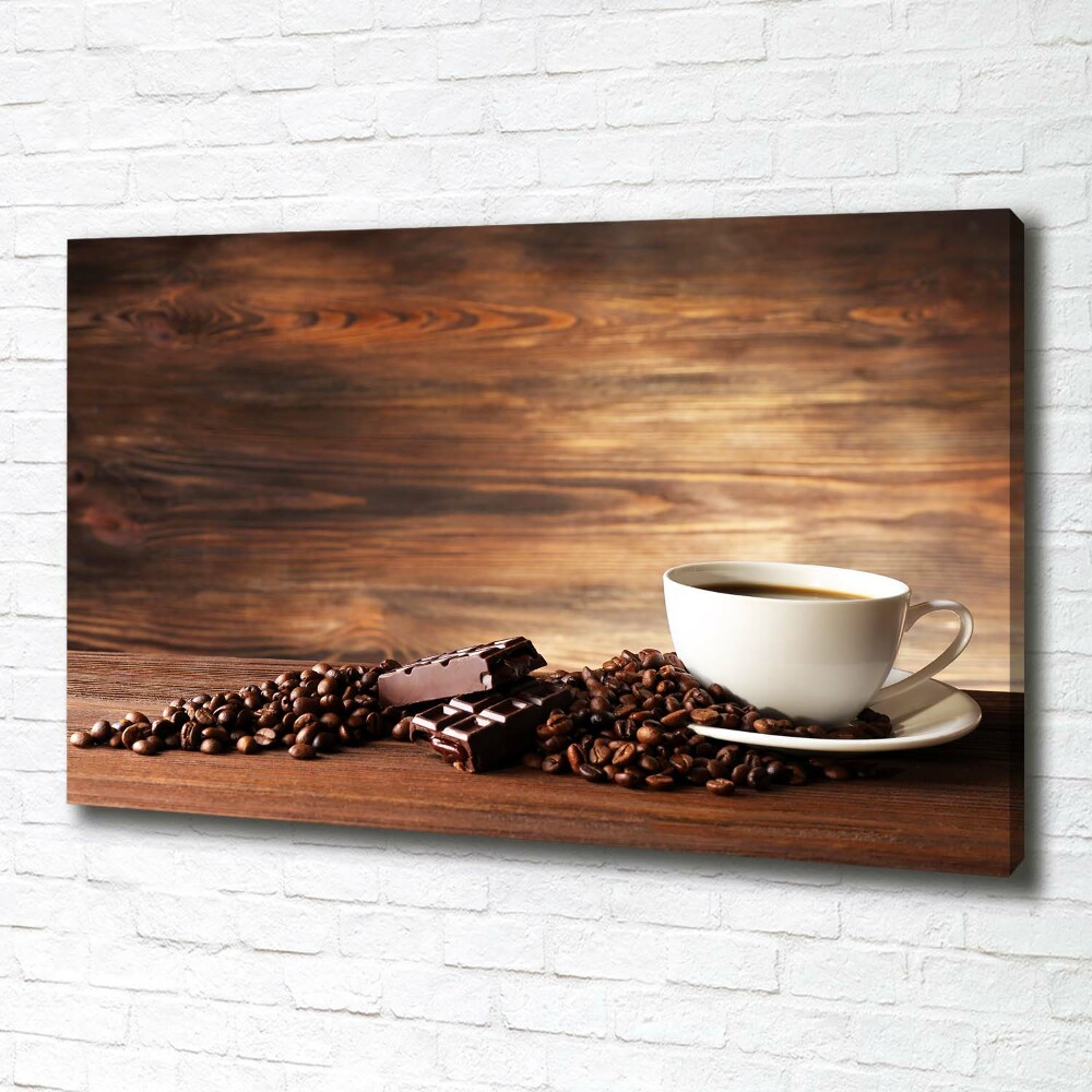 Canvas wall art Coffee and chocolate