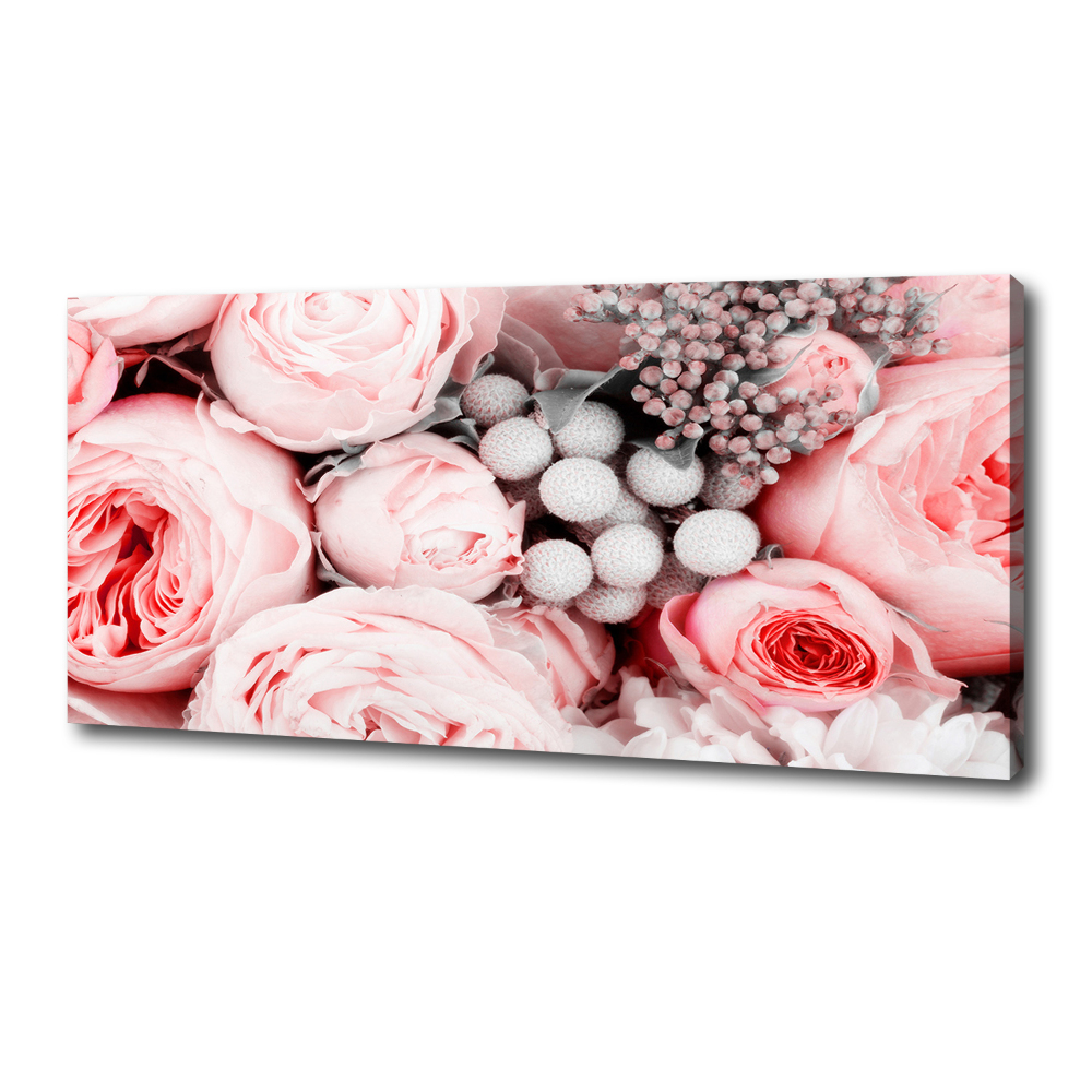 Canvas wall art Bouquet of flowers