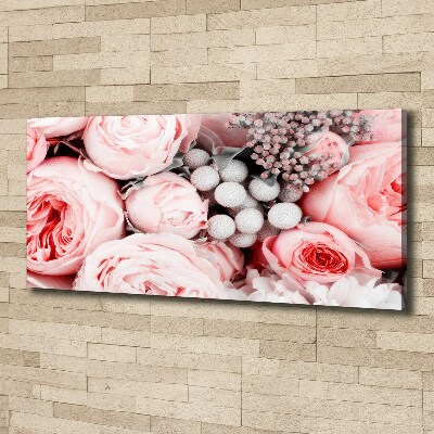 Canvas wall art Bouquet of flowers