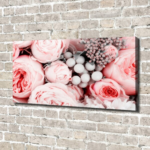 Canvas wall art Bouquet of flowers