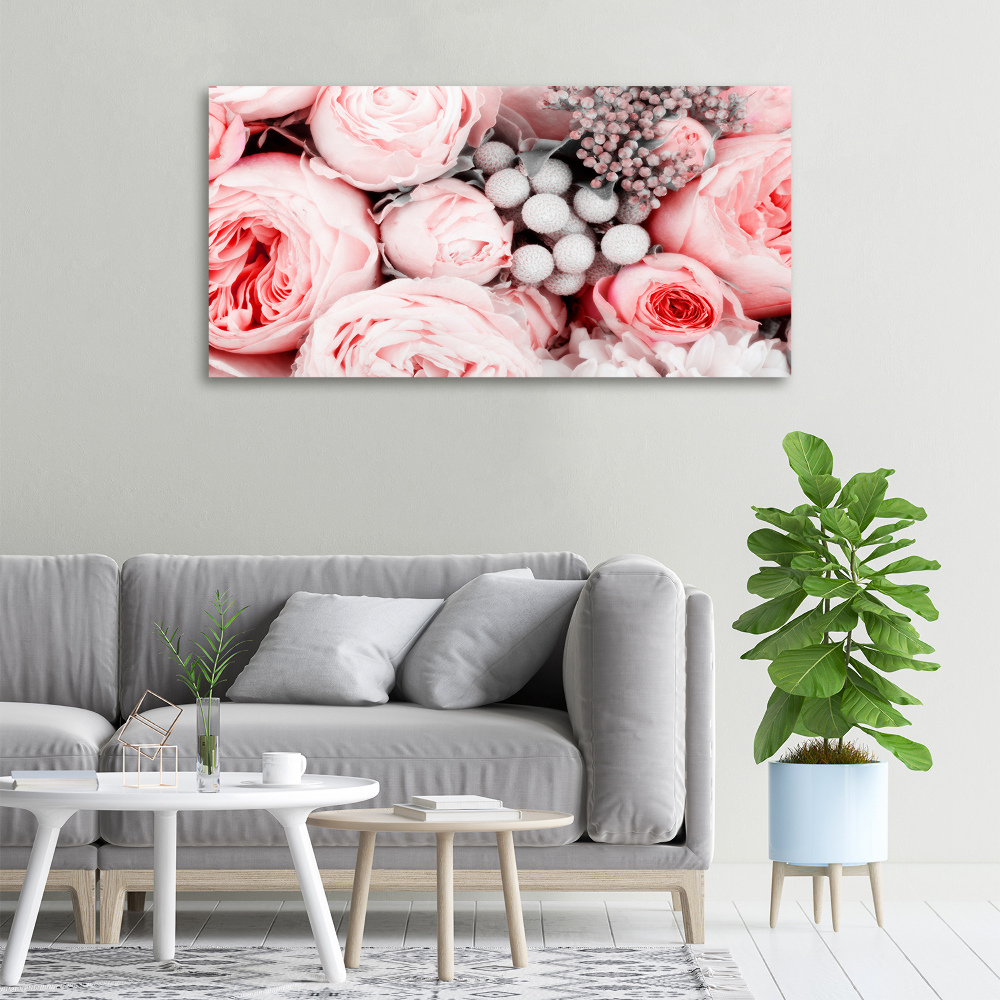 Canvas wall art Bouquet of flowers