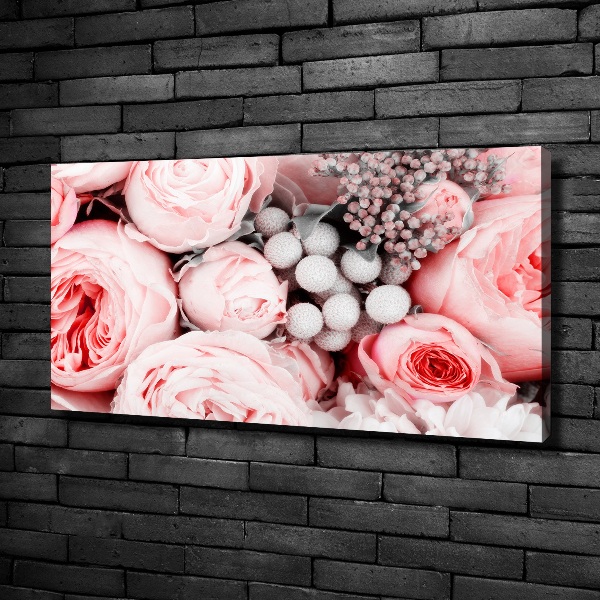 Canvas wall art Bouquet of flowers