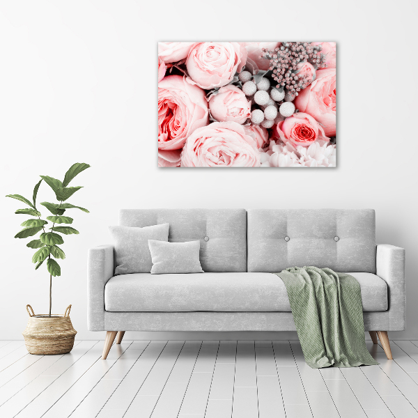 Canvas wall art Bouquet of flowers