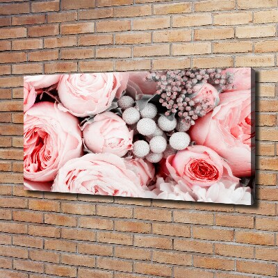 Canvas wall art Bouquet of flowers