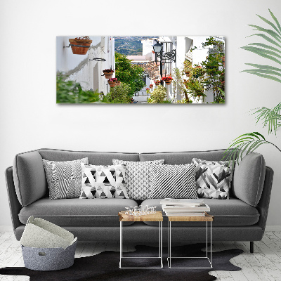 Canvas wall art Charming street