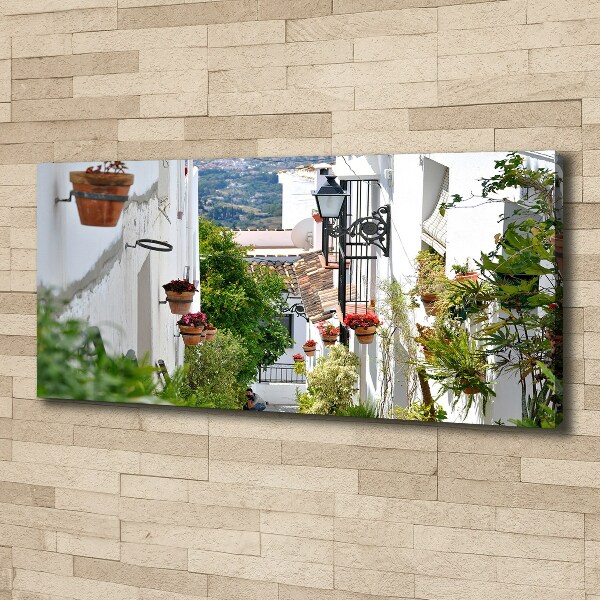 Canvas wall art Charming street