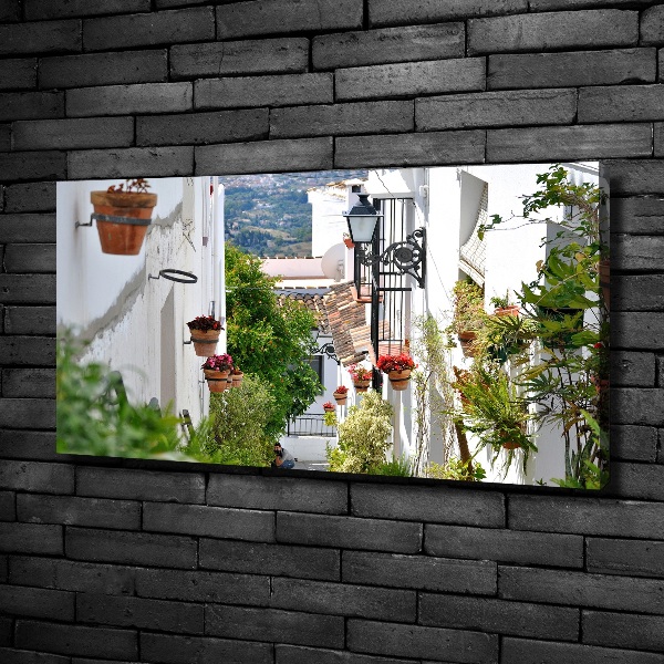 Canvas wall art Charming street