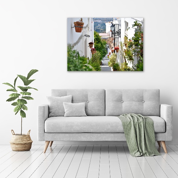 Canvas wall art Charming street