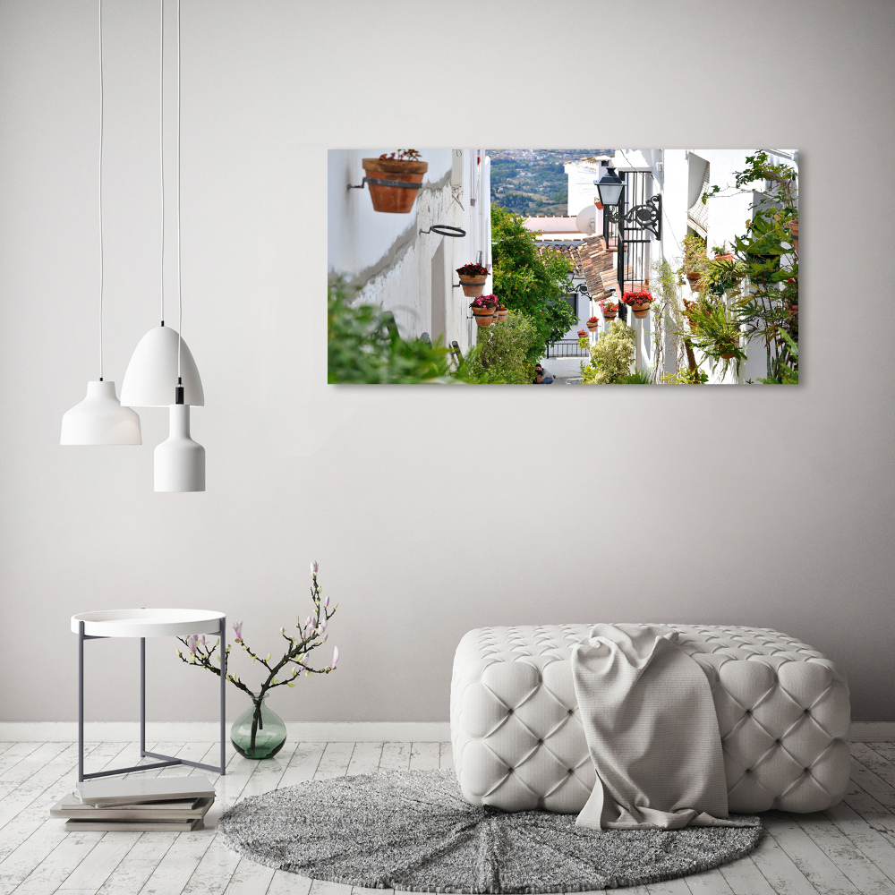 Canvas wall art Charming street