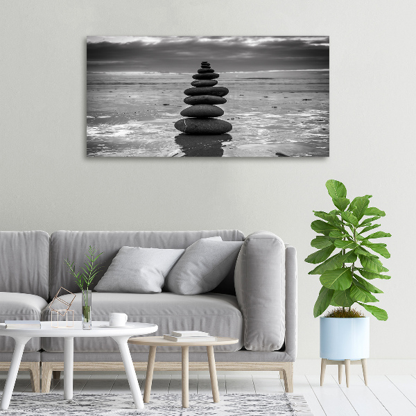 Canvas wall art Balance stones