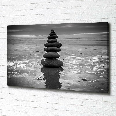 Canvas wall art Balance stones