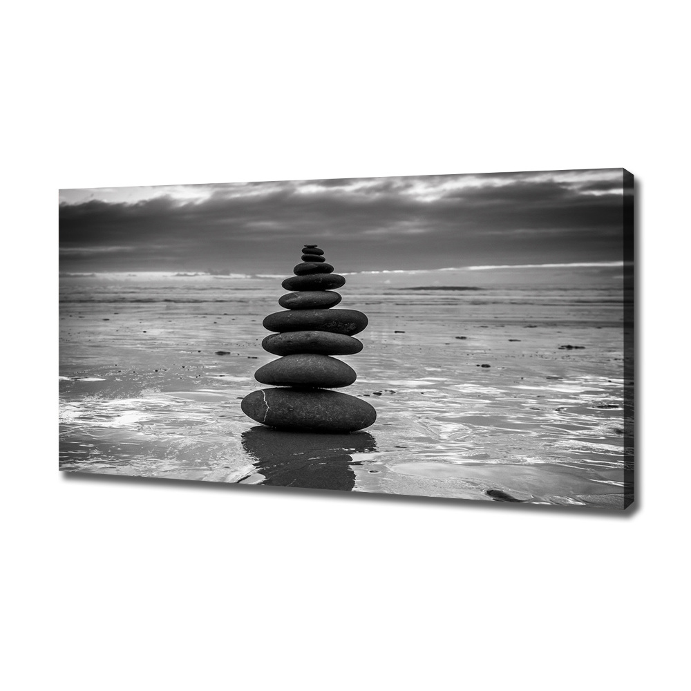 Canvas wall art Balance stones